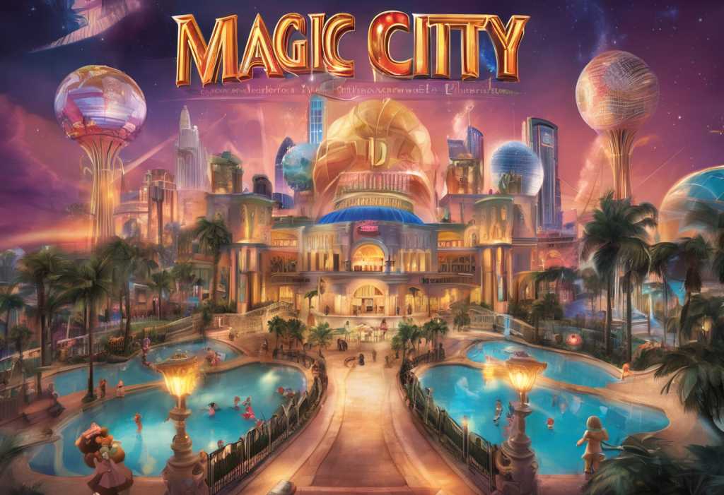 Аттракционы и развлечения для детей в Magic City